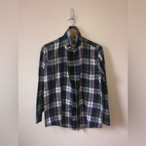 L.L. Bean Men’s Small Plaid Flannel